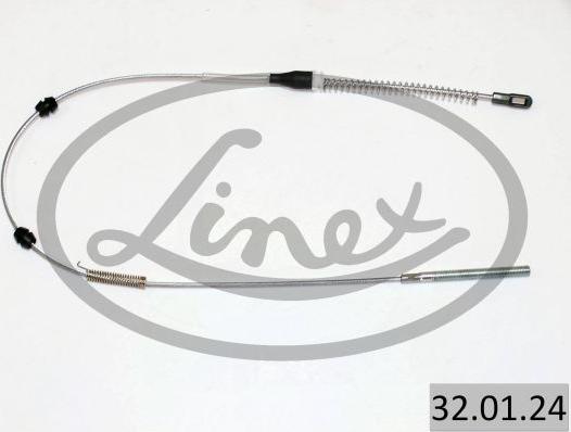 Linex 32.01.24 - Тросик, cтояночный тормоз autospares.lv