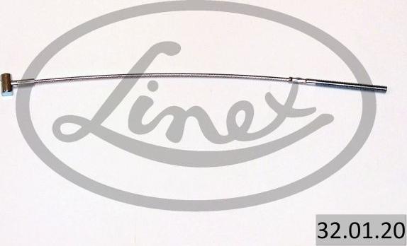 Linex 32.01.20 - Тросик, cтояночный тормоз autospares.lv