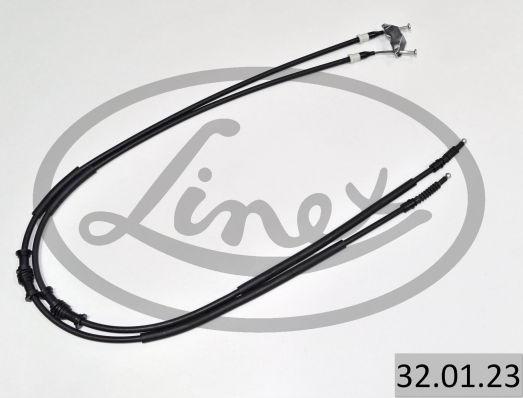 Linex 32.01.23 - Тросик, cтояночный тормоз autospares.lv