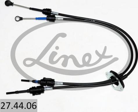 Linex 27.44.06 - Трос, наконечник, ступенчатая коробка передач autospares.lv