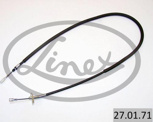 Linex 27.01.71 - Тросик, cтояночный тормоз autospares.lv