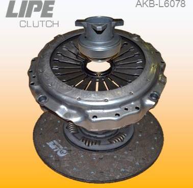 Lipe Clutch AKB-L6078 - Комплект сцепления autospares.lv