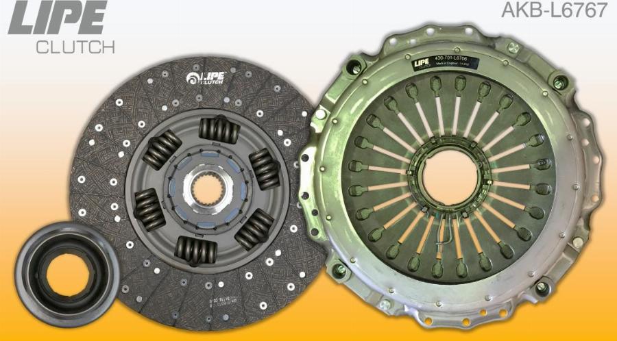 Lipe Clutch AKB-L6767 - Комплект сцепления autospares.lv