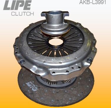 Lipe Clutch AKB-L3991 - Комплект сцепления autospares.lv