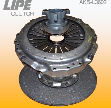 Lipe Clutch AKB-L3602 - Комплект сцепления autospares.lv