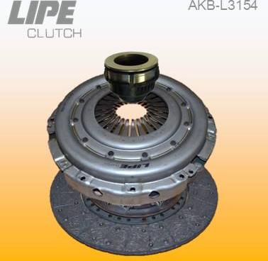 Lipe Clutch AKB-L3154 - Комплект сцепления autospares.lv