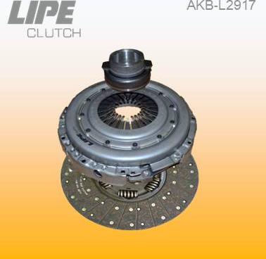 Lipe Clutch AKB-L2917 - Комплект сцепления autospares.lv