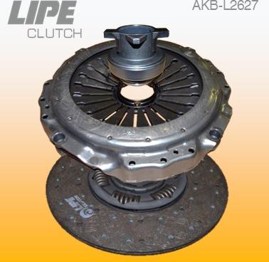 Lipe Clutch AKB-L2627 - Комплект сцепления autospares.lv