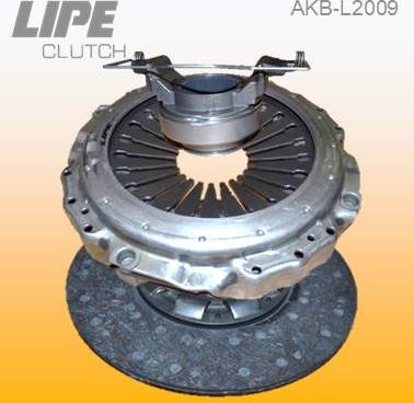 Lipe Clutch AKB-L2009 - Комплект сцепления autospares.lv