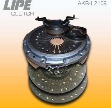 Lipe Clutch AKB-L2108 - Комплект сцепления autospares.lv