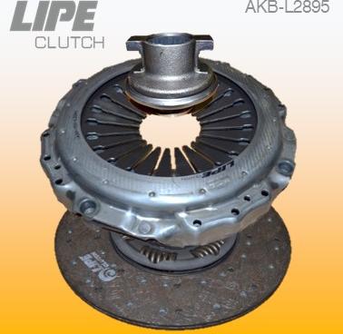 Lipe Clutch AKB-L2895 - Комплект сцепления autospares.lv