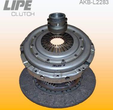 Lipe Clutch AKB-L2283 - Комплект сцепления autospares.lv
