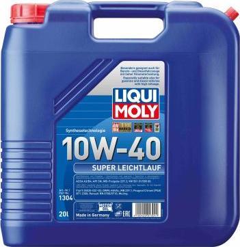 Liqui Moly 1304 - Моторное масло autospares.lv