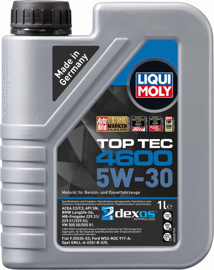 Liqui Moly 3755 - Моторное масло autospares.lv