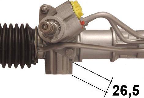 Lizarte 01.70.6025 - Рулевой механизм, рейка autospares.lv