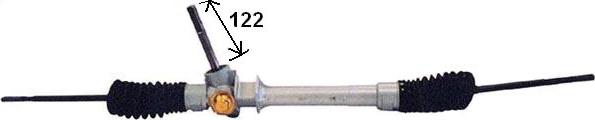 Lizarte 02.62.1260 - Рулевой механизм, рейка autospares.lv