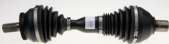 Euro Driveline VO112A - Приводной вал autospares.lv