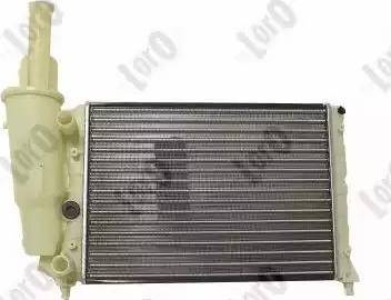 Loro 016-017-0005 - Радиатор, охлаждение двигателя autospares.lv