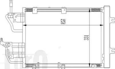 Loro 037-016-0035 - Конденсатор кондиционера autospares.lv