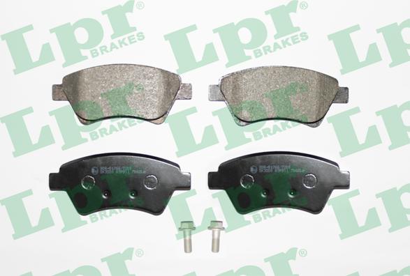 LPR 05P911 - Тормозные колодки, дисковые, комплект autospares.lv