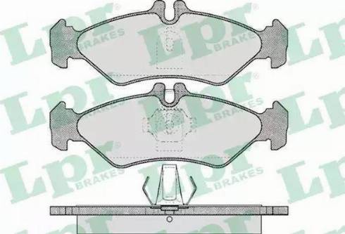 RIDER RD.3323.DB1262 - Тормозные колодки, дисковые, комплект autospares.lv