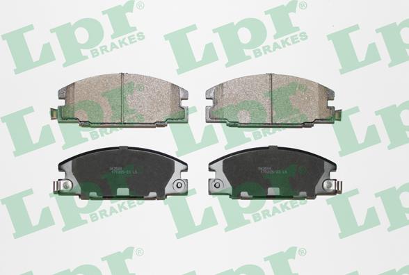 LPR 05P685 - Тормозные колодки, дисковые, комплект autospares.lv