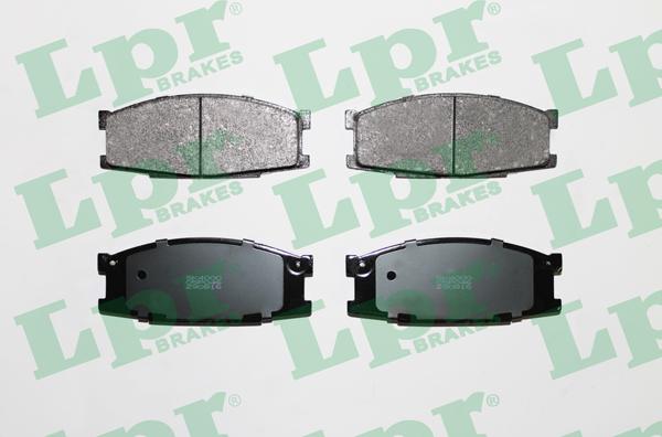 LPR 05P046 - Тормозные колодки, дисковые, комплект autospares.lv