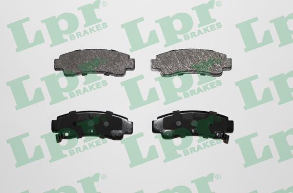 LPR 05P088 - Тормозные колодки, дисковые, комплект autospares.lv