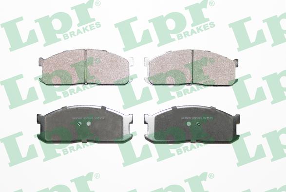 LPR 05P039 - Тормозные колодки, дисковые, комплект autospares.lv