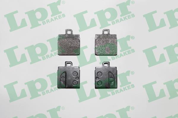 LPR 05P029 - Тормозные колодки, дисковые, комплект autospares.lv