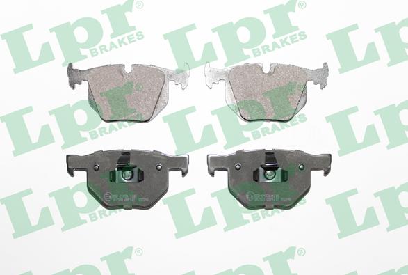 LPR 05P1477 - Тормозные колодки, дисковые, комплект autospares.lv