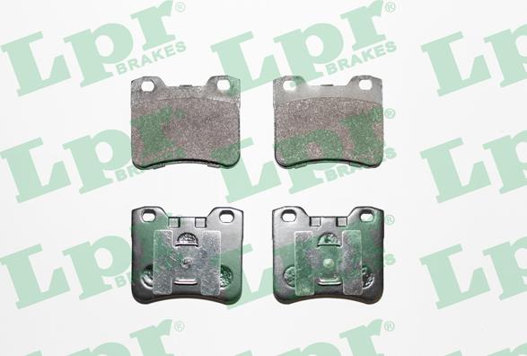 LPR 05P1130 - Тормозные колодки, дисковые, комплект autospares.lv