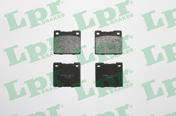 LPR 05P113 - Тормозные колодки, дисковые, комплект autospares.lv