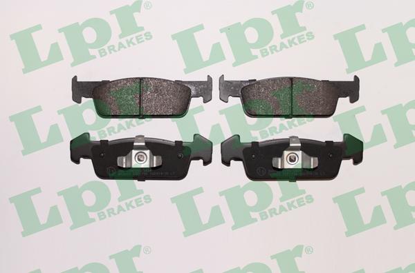 LPR 05P1796 - Тормозные колодки, дисковые, комплект autospares.lv