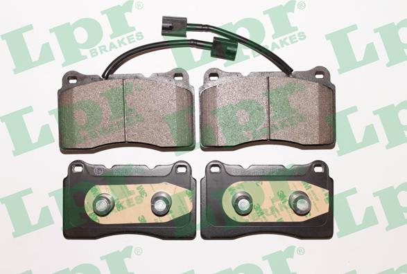 LPR 05P1774 - Тормозные колодки, дисковые, комплект autospares.lv