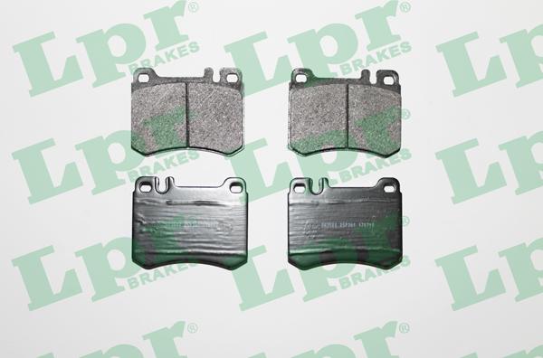 LPR 05P361 - Тормозные колодки, дисковые, комплект autospares.lv