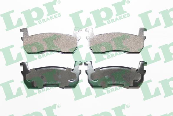 LPR 05P313 - Тормозные колодки, дисковые, комплект autospares.lv