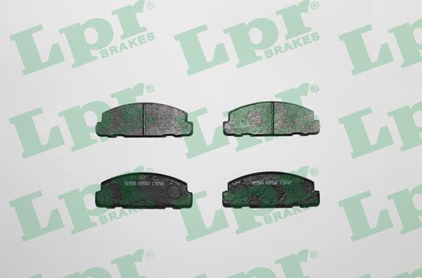 LPR 05P267 - Тормозные колодки, дисковые, комплект autospares.lv