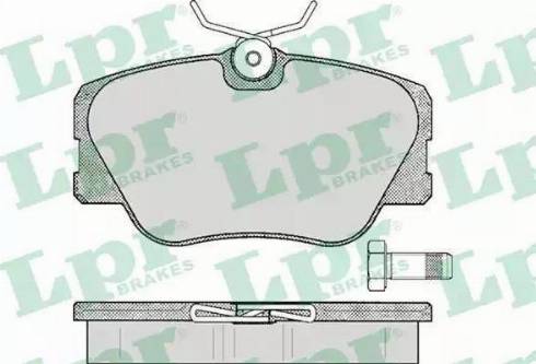 BOSCH 986469410 - Тормозные колодки, дисковые, комплект autospares.lv