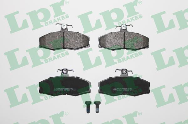 LPR 05P234 - Тормозные колодки, дисковые, комплект autospares.lv