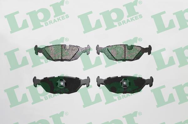 LPR 05P238 - Тормозные колодки, дисковые, комплект autospares.lv