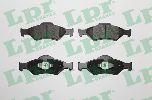 LPR 05P795 - Тормозные колодки, дисковые, комплект autospares.lv