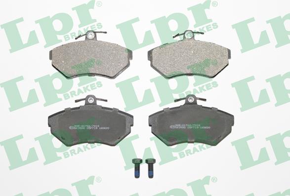 LPR 05P719 - Тормозные колодки, дисковые, комплект autospares.lv