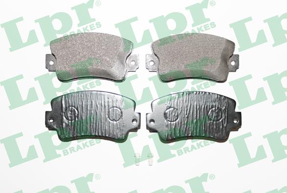 LPR 05P731 - Тормозные колодки, дисковые, комплект autospares.lv