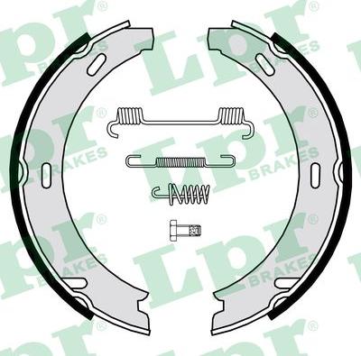 LPR 06869 - Комплект тормозов, ручник, парковка autospares.lv