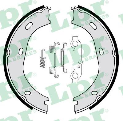 LPR 01839 - Комплект тормозов, ручник, парковка autospares.lv