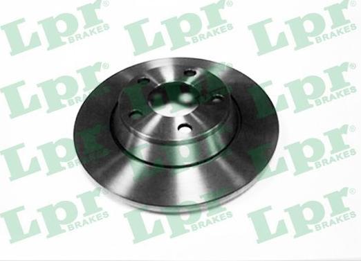 LPR A1411P - Тормозной диск autospares.lv