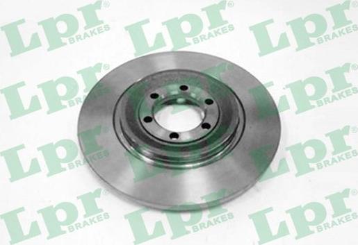 LPR A2053P - Тормозной диск autospares.lv