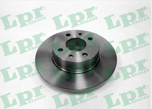 LPR A2161P - Тормозной диск autospares.lv
