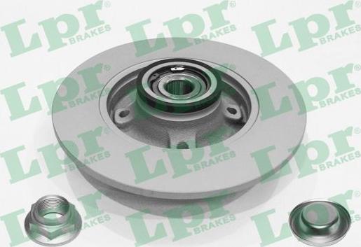 LPR C1005PRCA - Тормозной диск autospares.lv